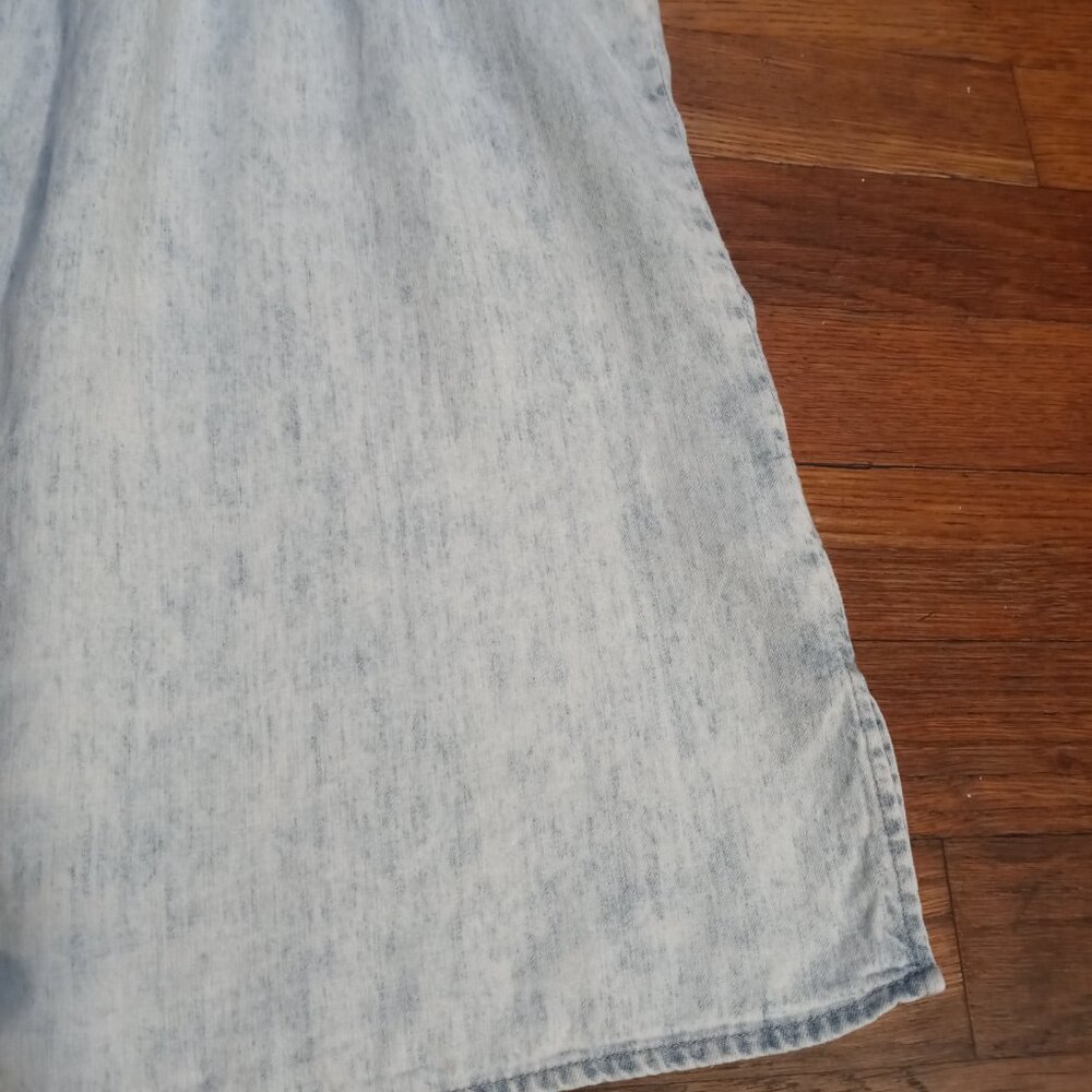 RAILS ruthie button down shirt in light acid wash (S) - Picture 8 of 15